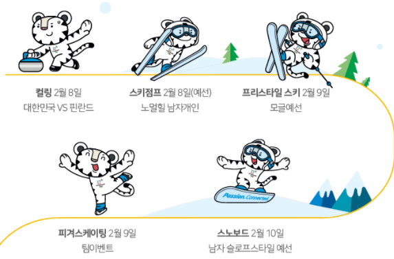 카카오, 2018 평창 동계올림픽 특화 서비스 지원